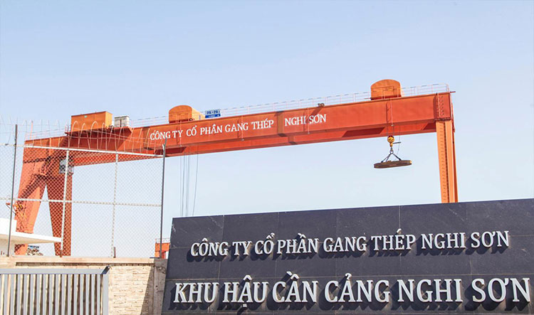 Henan mine double girder gantry crane and double beam bridge crane delivered to Vietnam Yishan iron