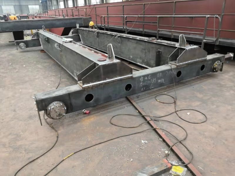 1ton European Model Double Beam Overhead Crane for Nigeria Customer