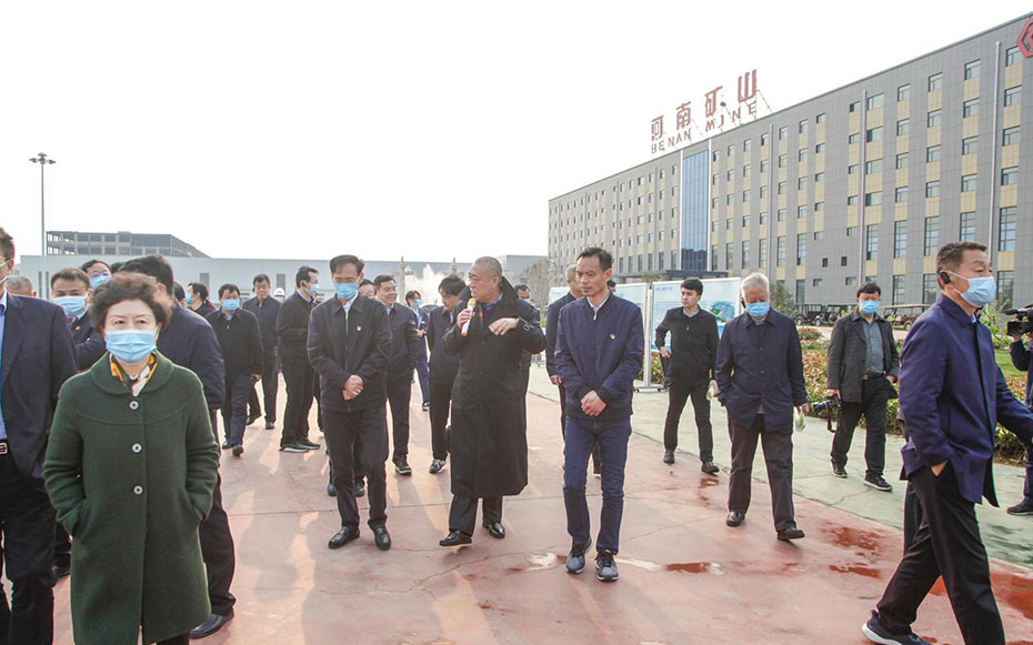 Zhang Guowei, Secretary of Xinxiang Municipal Party committee and key project observation team visit