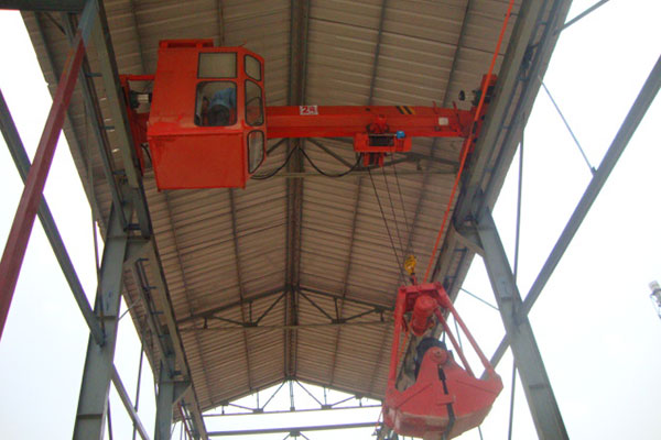 Single Girder Overhead Crane with Grab