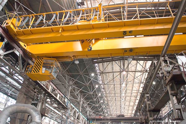 Aerated Concrete Overhead Crane